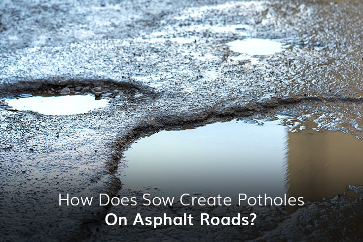 How Does Snow Create Potholes On Asphalt Roads?