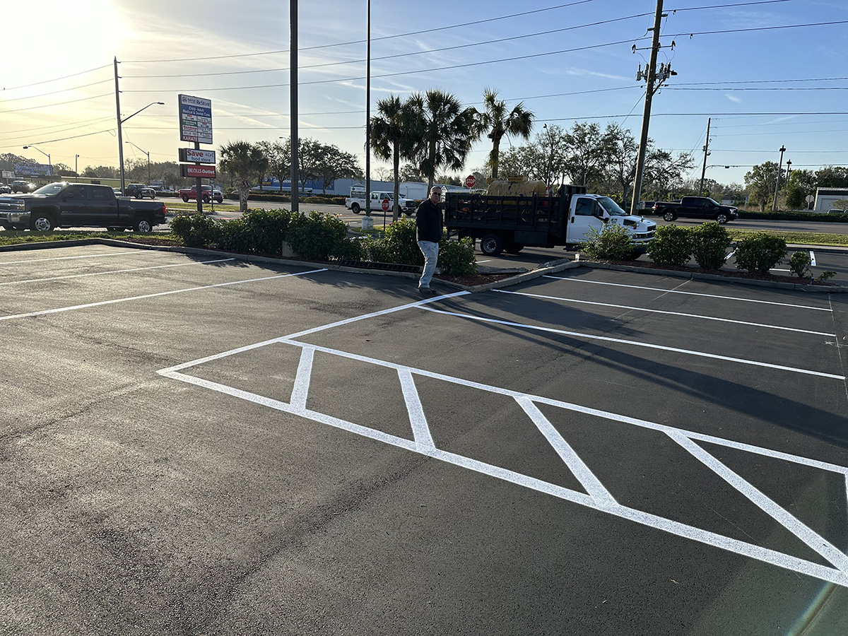 Line Striping & Pavement Marking